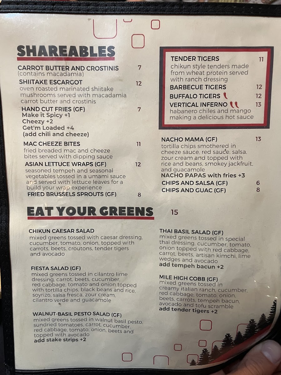 Vertical Diner Menu - Image 2