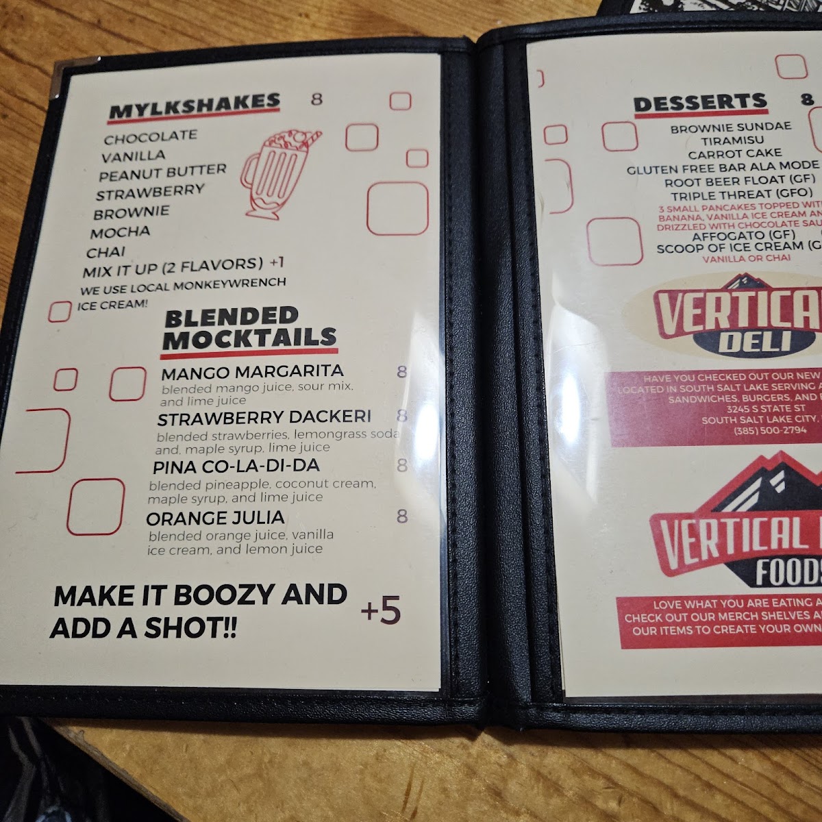 Vertical Diner Menu - Image 5